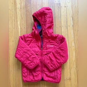 Columbia Red Hooded Jacket